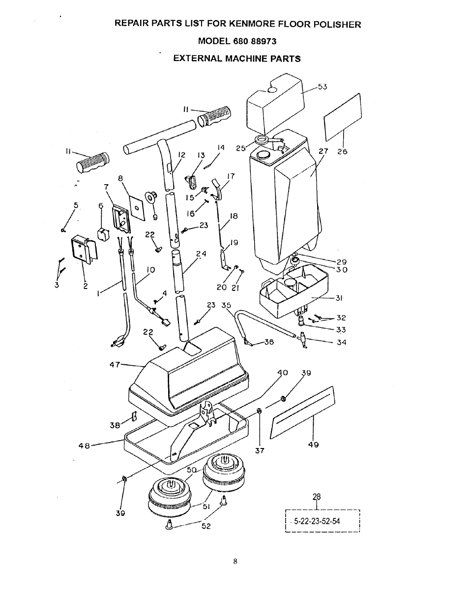 Sears 680.88973 User Manual | Page 8 / 12