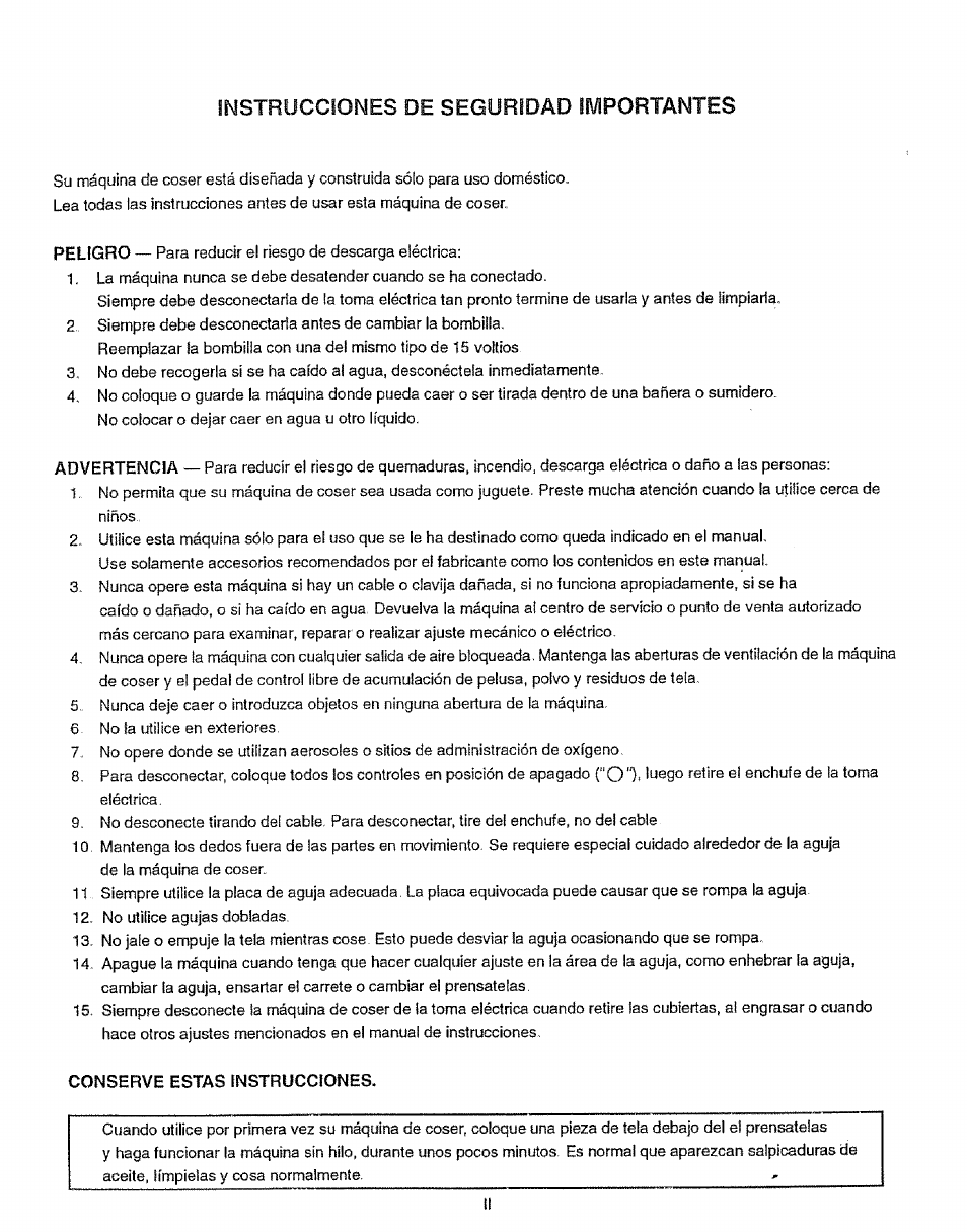 Nstrucciones de seguridad importantes | Sears 385.12912 User Manual | Page 3 / 79