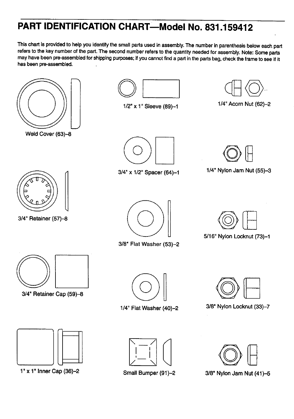 Sears BODYLEFT 831.159412 User Manual | Page 14 / 18