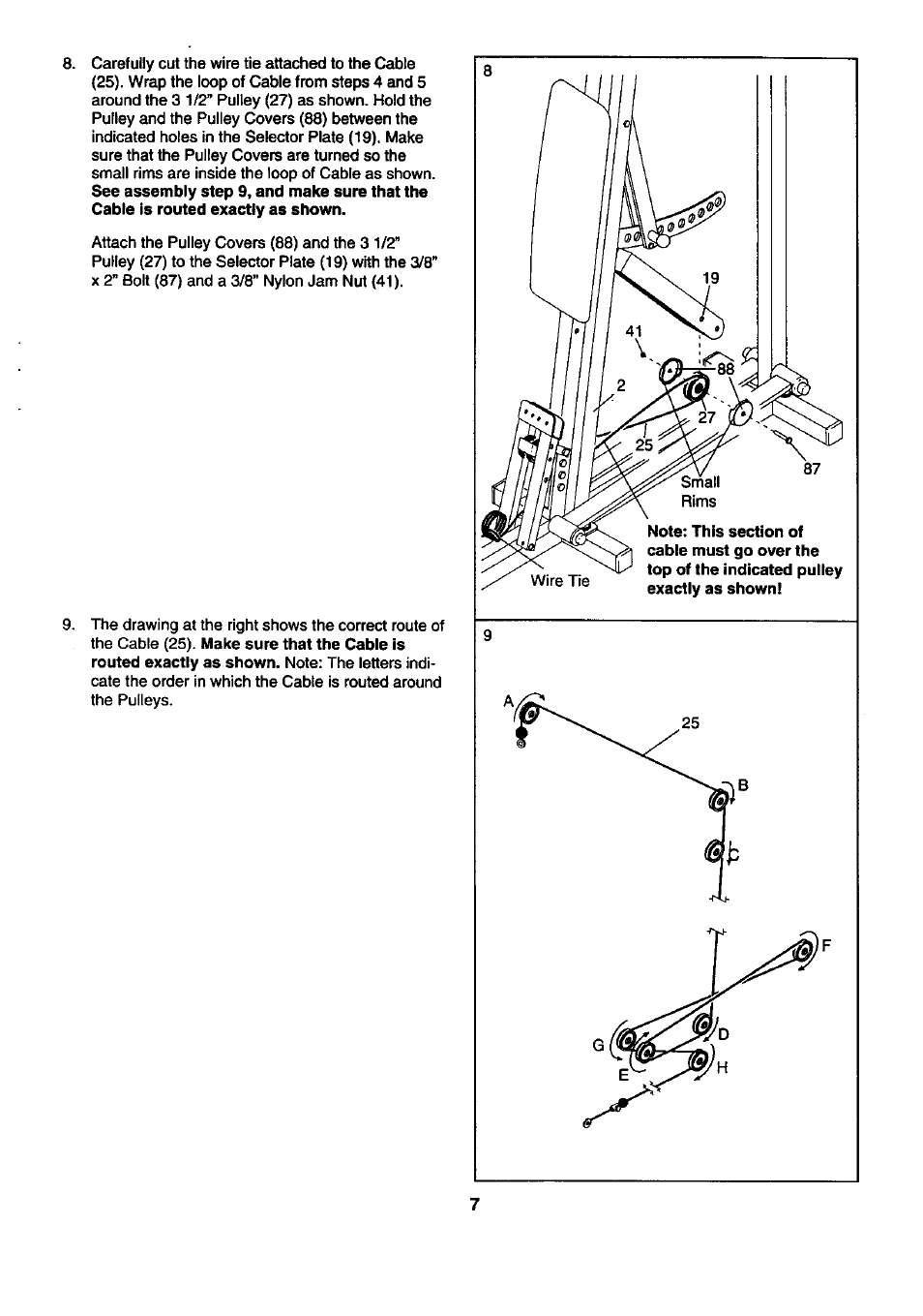 Sears BODYLEFT 831.159412 User Manual | Page 7 / 18