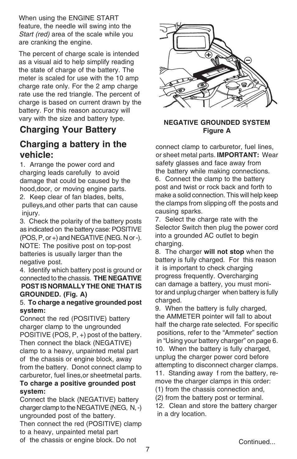 Safety, Parts maintenance troubleshooting operation | Sears 200.71206 User Manual | Page 7 / 16