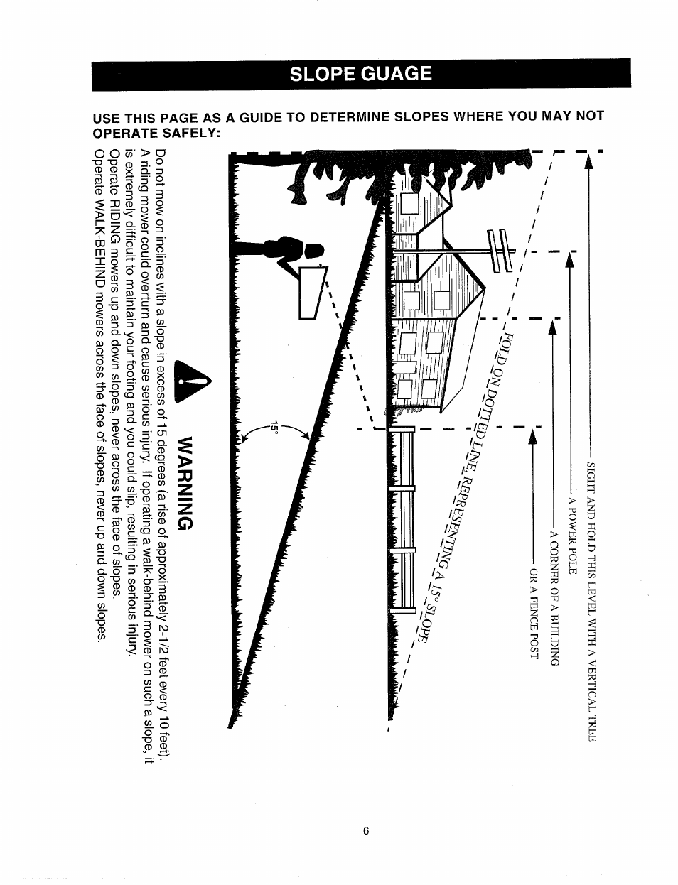 Warning | Sears 247.38824 User Manual | Page 6 / 44