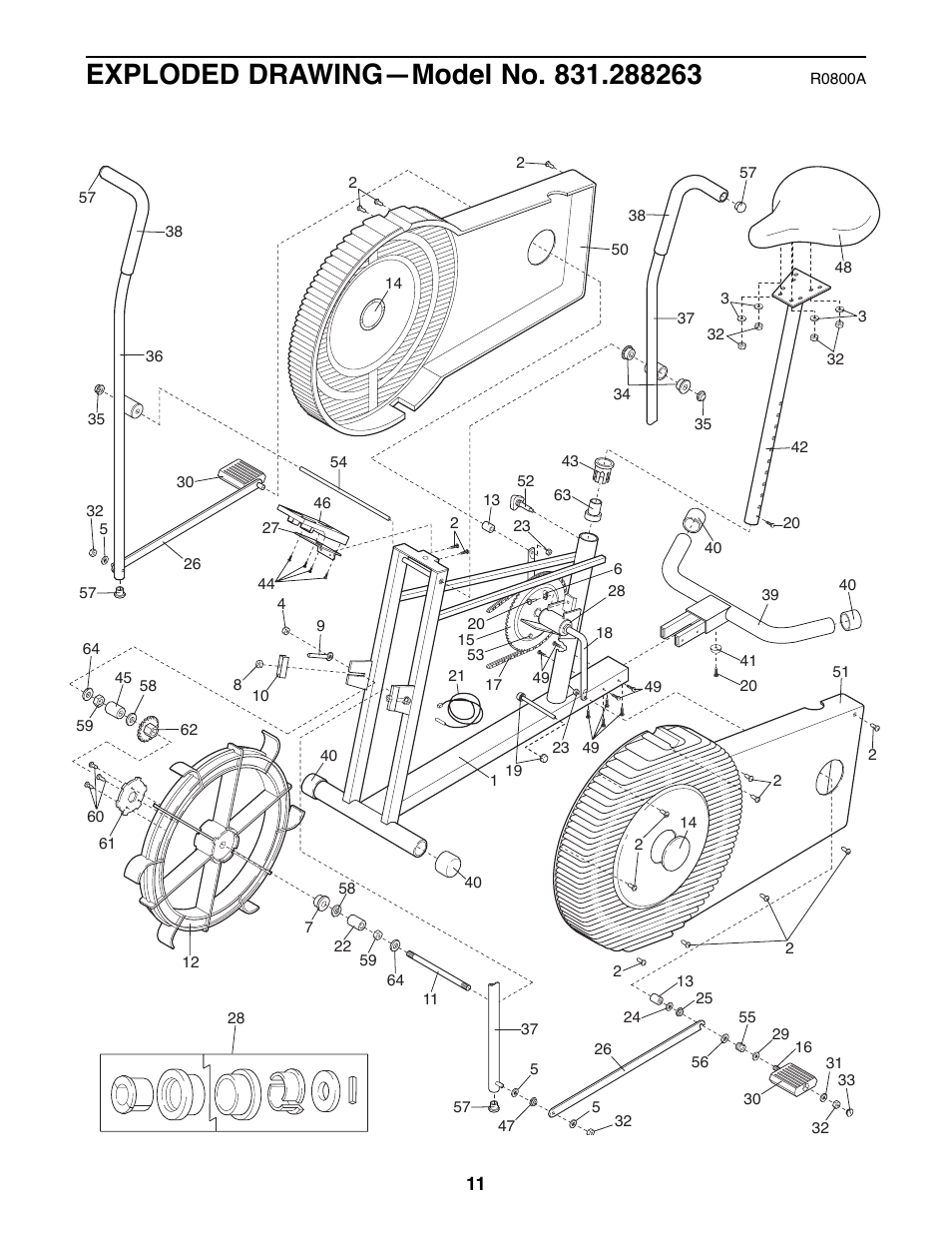 Sears 831.288263 User Manual | Page 11 / 12