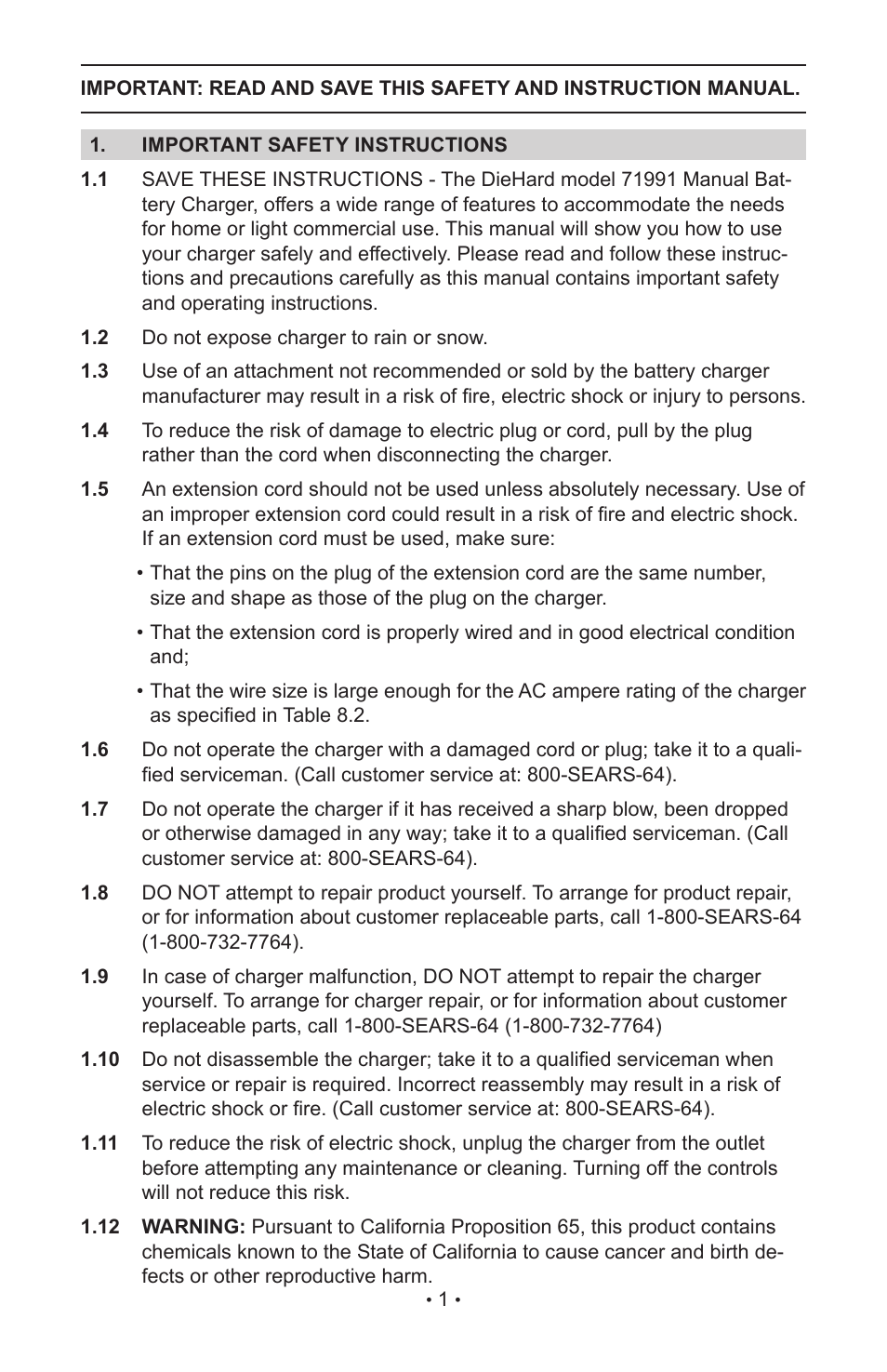 Sears 200.71991 User Manual | Page 4 / 20