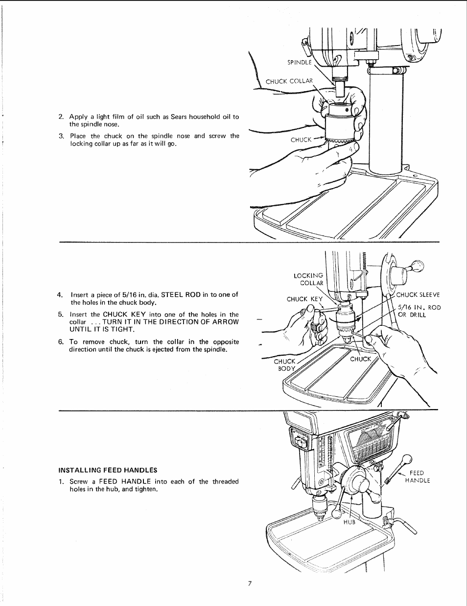 Sears 113.24611 User Manual | Page 7 / 24