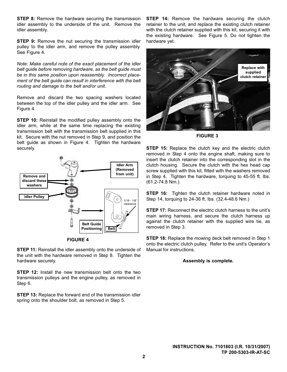 Sears 7600058 User Manual | Page 2 / 2