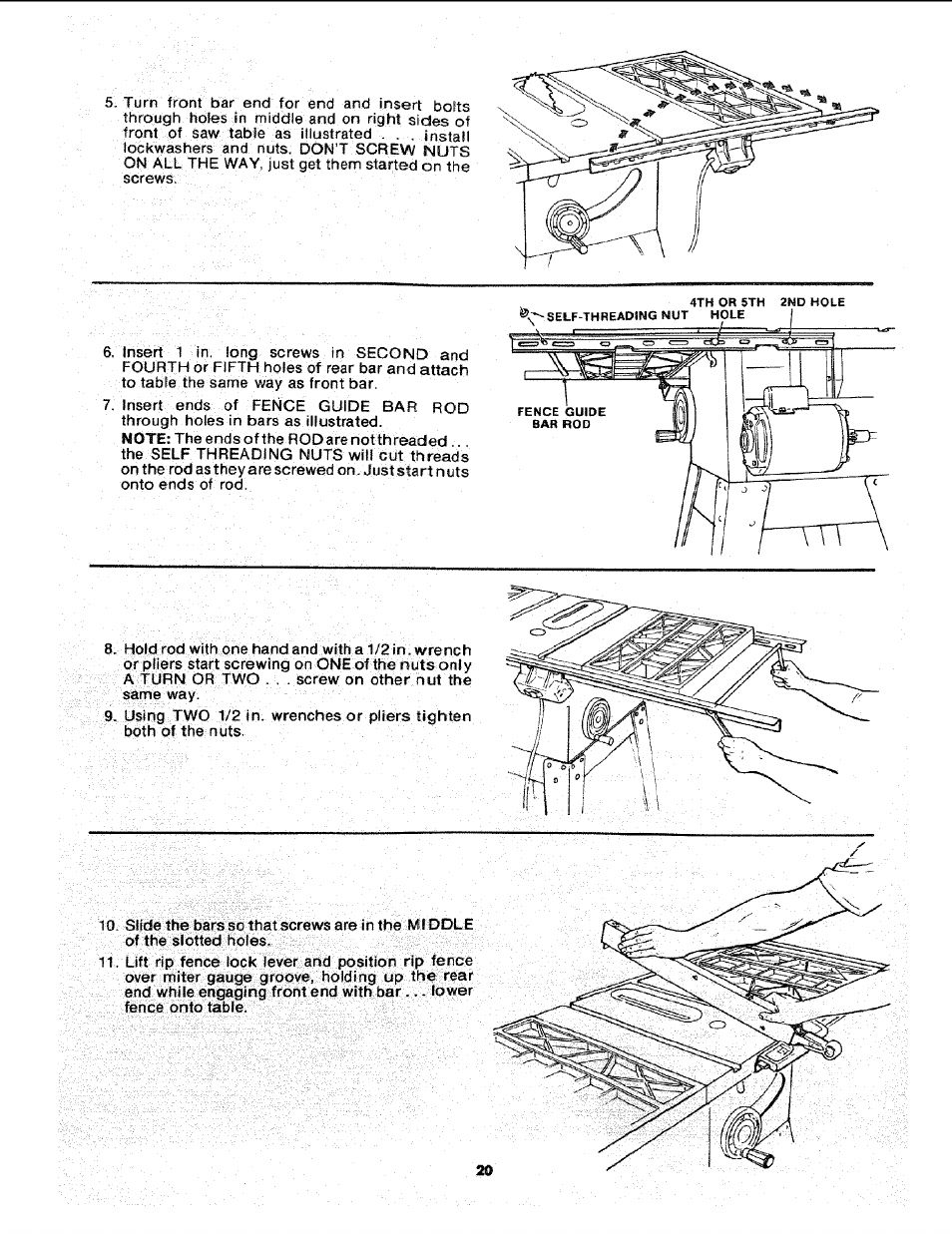 Sears 113.241591 User Manual | Page 20 / 52