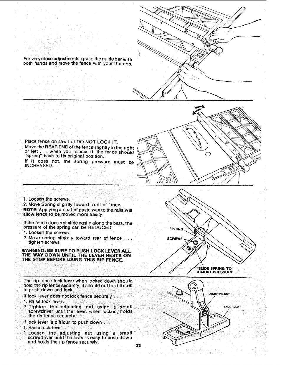 Sears 113.241591 User Manual | Page 22 / 52