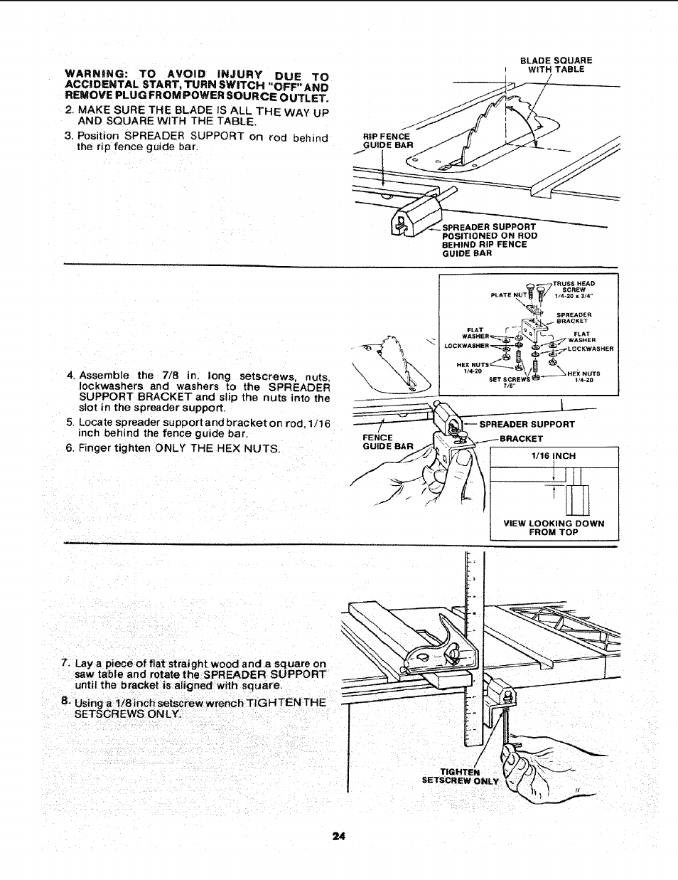 Sears 113.241591 User Manual | Page 24 / 52