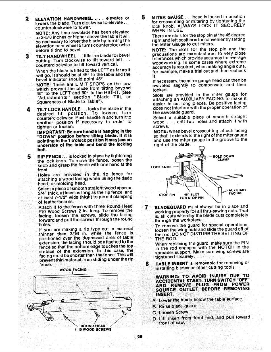 Sears 113.241591 User Manual | Page 28 / 52