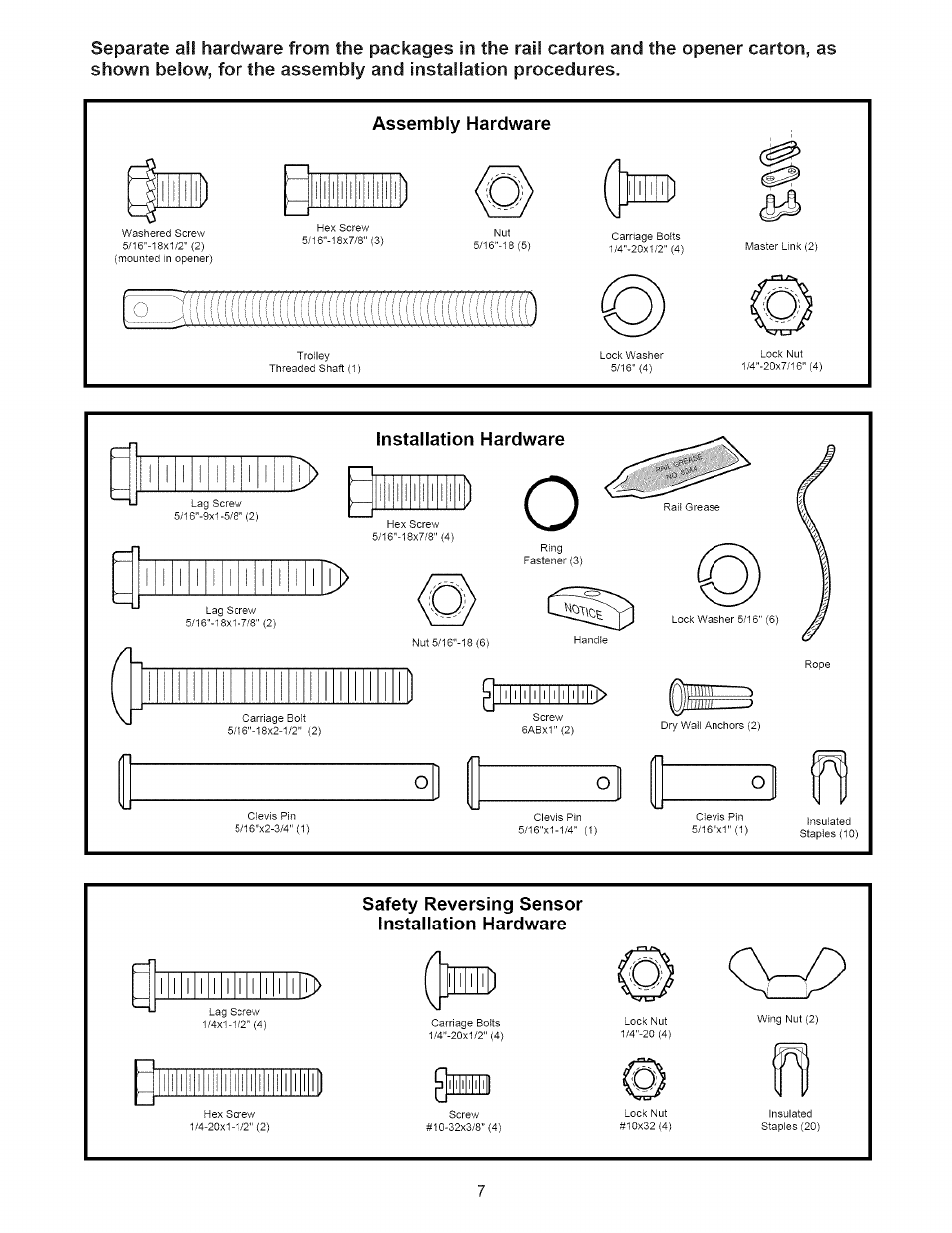 Sears 139.53535SRT1 User Manual | Page 7 / 40
