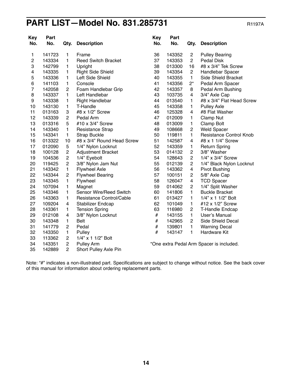 Sears 485E User Manual | Page 14 / 16