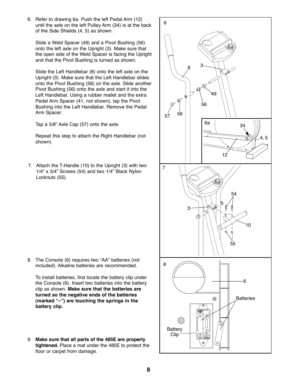 Sears 485E User Manual | Page 8 / 16