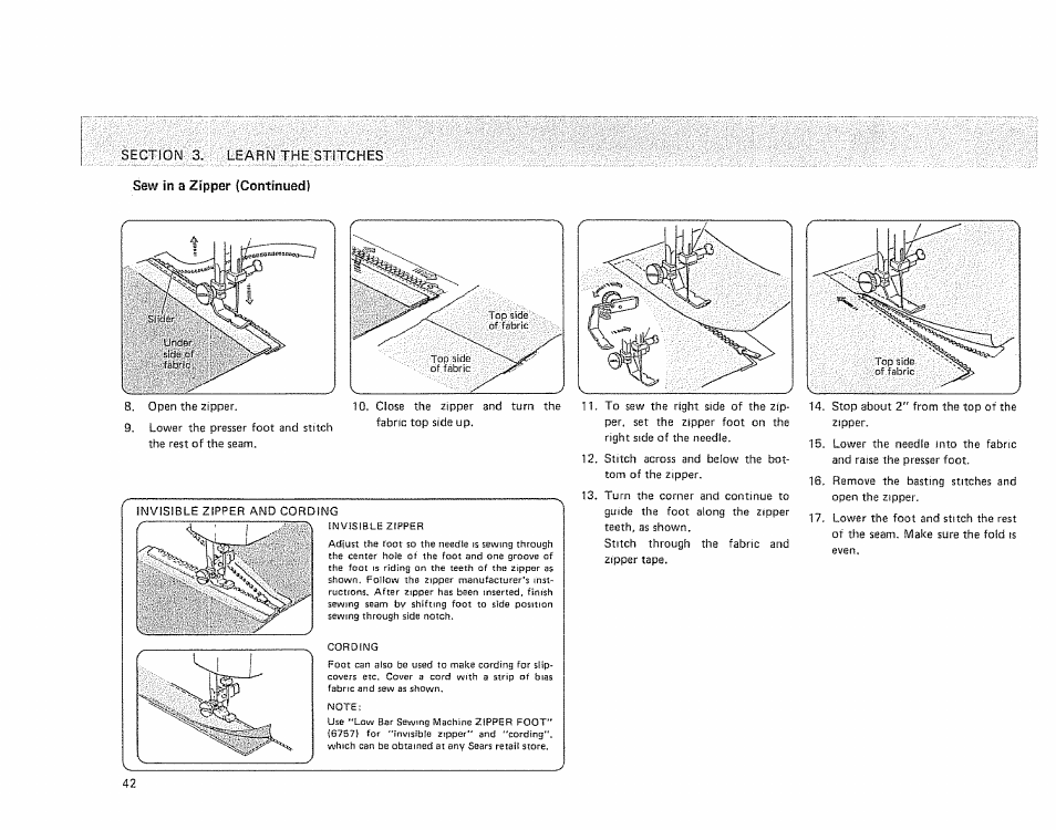 Sears KENMORE 385. 1254180 User Manual | Page 44 / 56