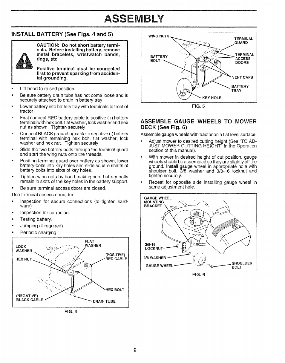 Assembly | Sears 917.257651 User Manual | Page 9 / 28