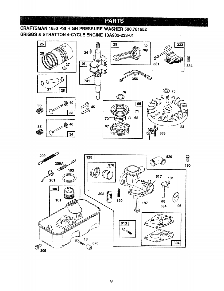 Sears 580.761652 User Manual | Page 19 / 24