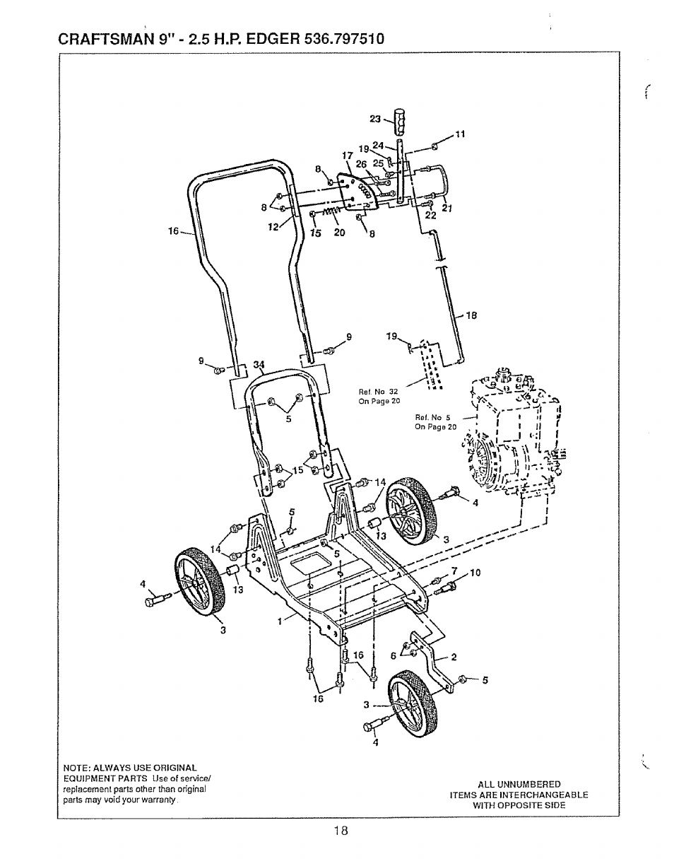 Sears 536.79751 User Manual | Page 18 / 24