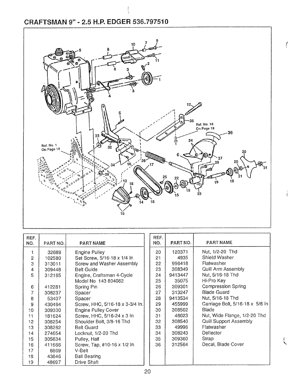 Sears 536.79751 User Manual | Page 20 / 24