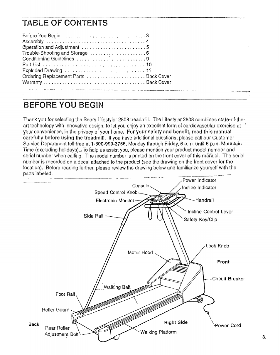 Sears Lifestyler 831.298&50 User Manual | Page 3 / 12