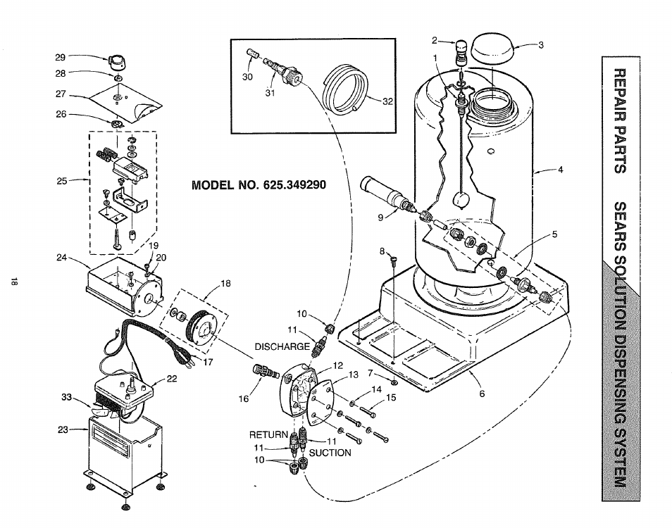 Sears 625.34929 User Manual | Page 18 / 20