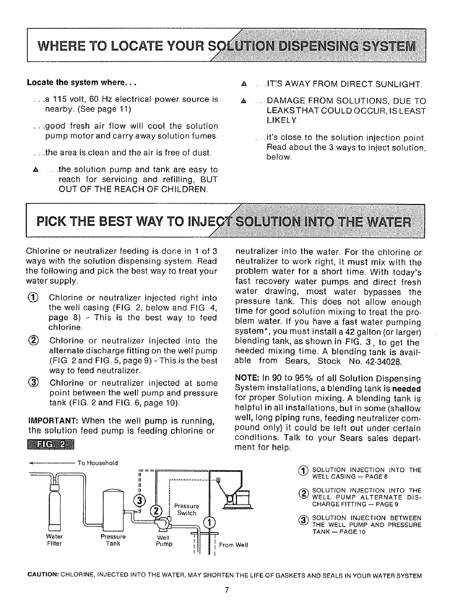 Locate the system where | Sears 625.34929 User Manual | Page 7 / 20