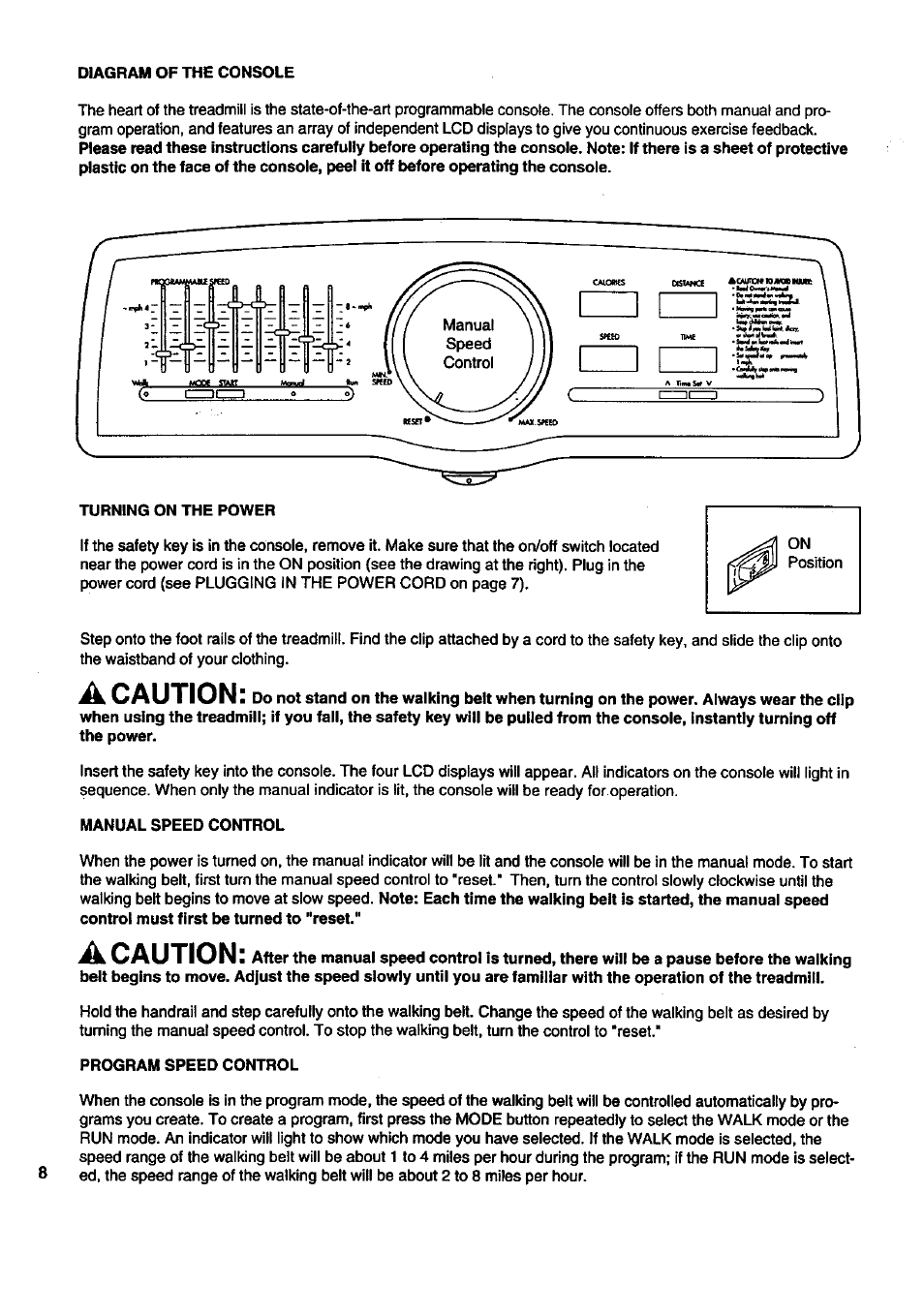 A caution | Sears 831 297241 User Manual | Page 8 / 16