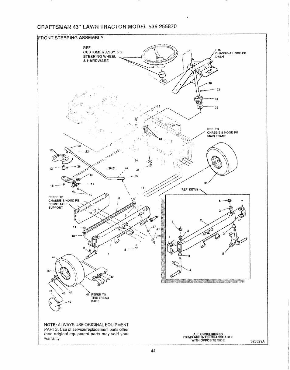 Sears 536.25587 User Manual | Page 44 / 74