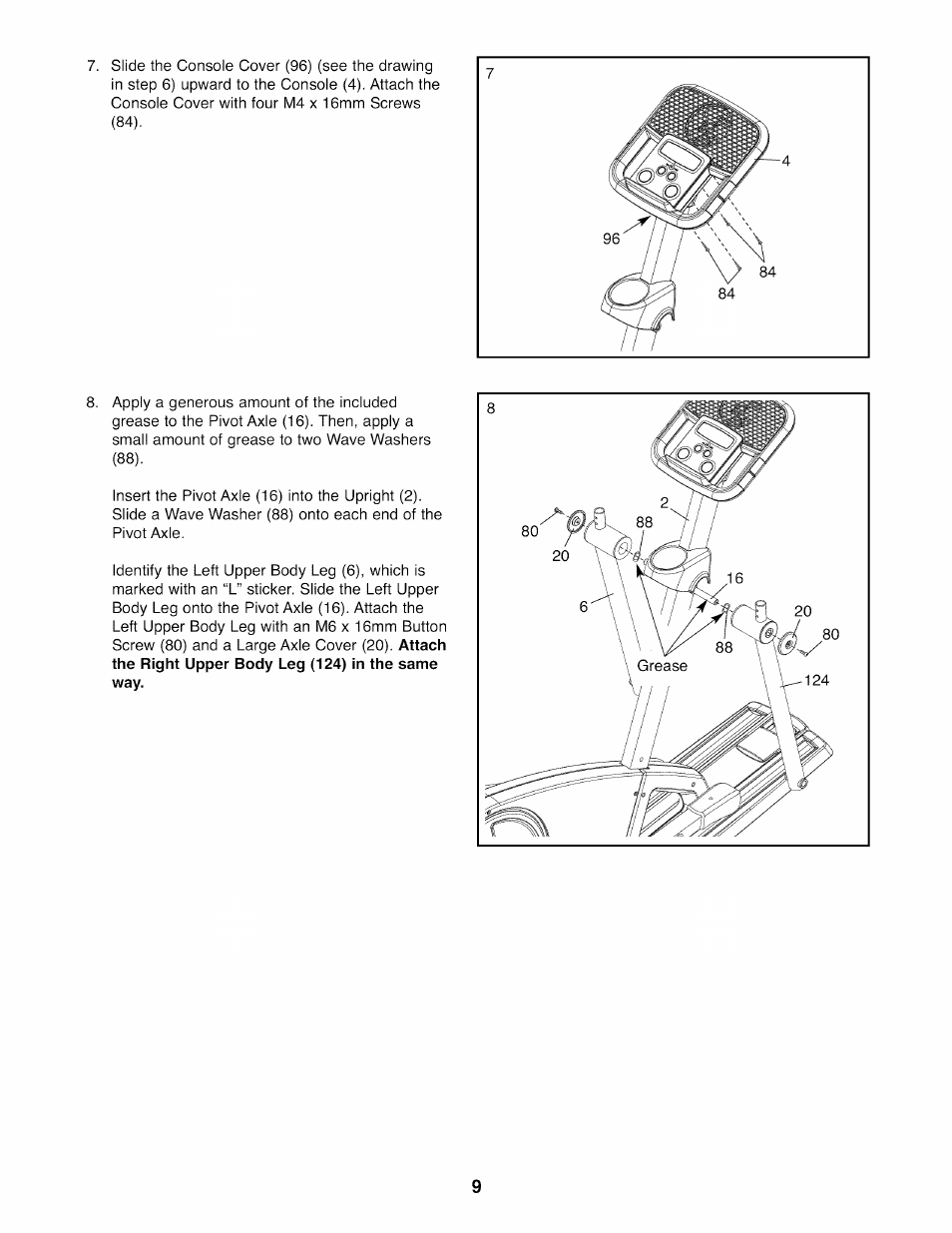 Sears PRO-FORM 831.23744.1 User Manual | Page 9 / 28