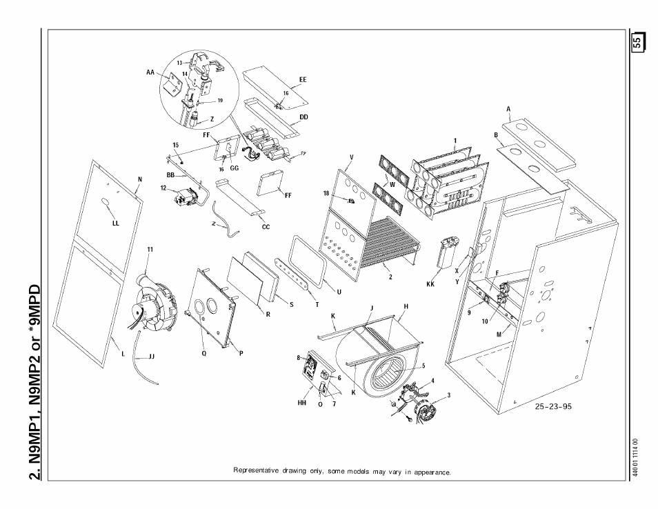 Sears 9MPD User Manual | Page 55 / 62