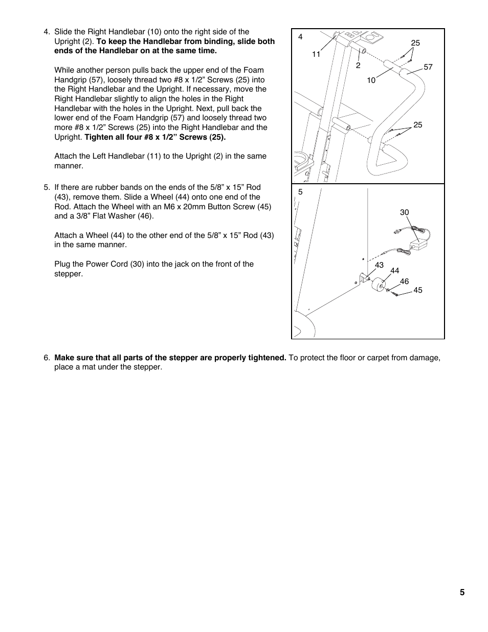 Sears 831.285780 User Manual | Page 5 / 12