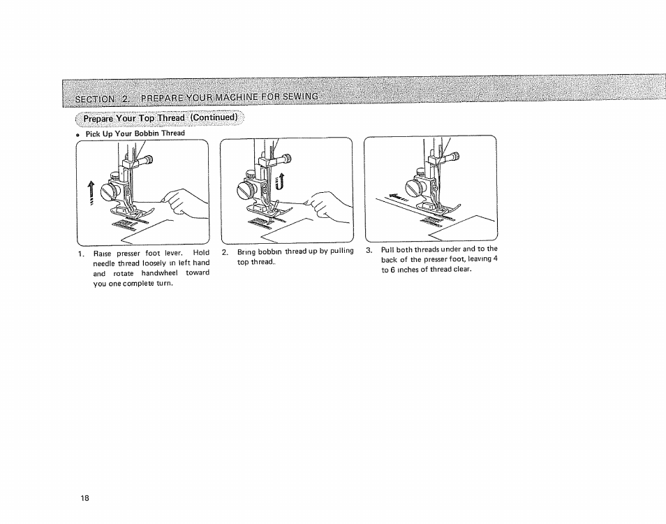 Prepare your top thread (continued) | Sears 385.17724 User Manual | Page 21 / 68