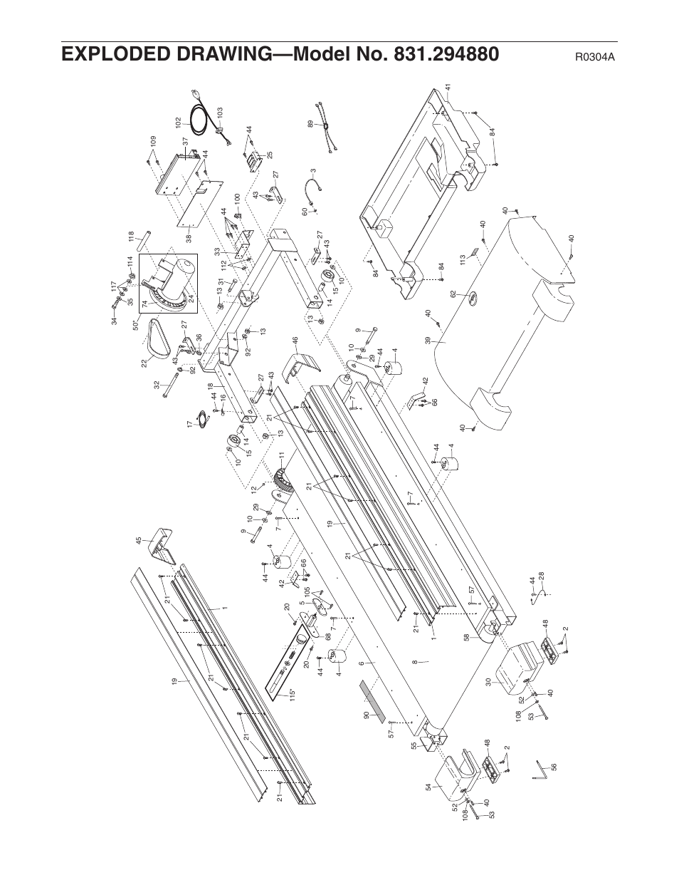 R0304a | Sears 831.294880 User Manual | Page 28 / 30