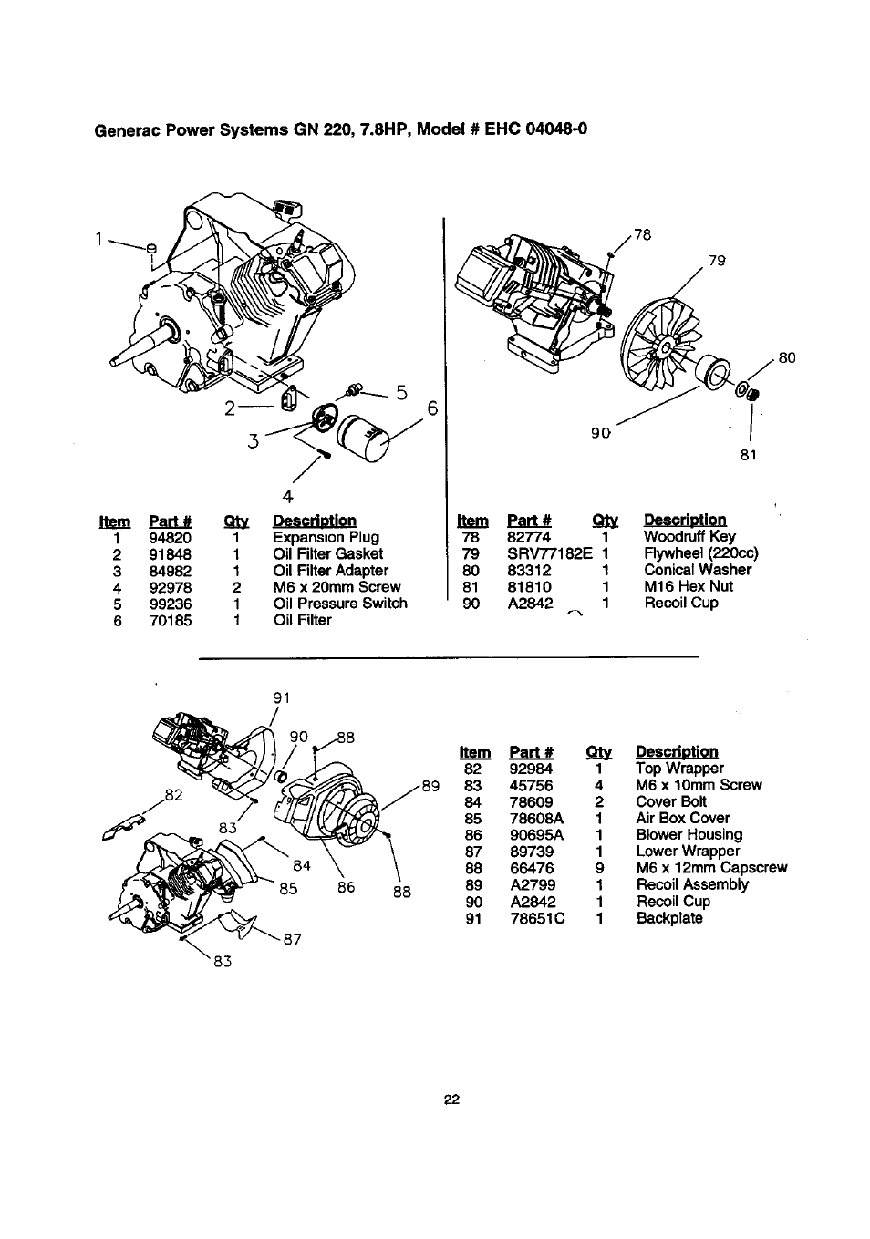 Sears 580.768050 User Manual | Page 22 / 30