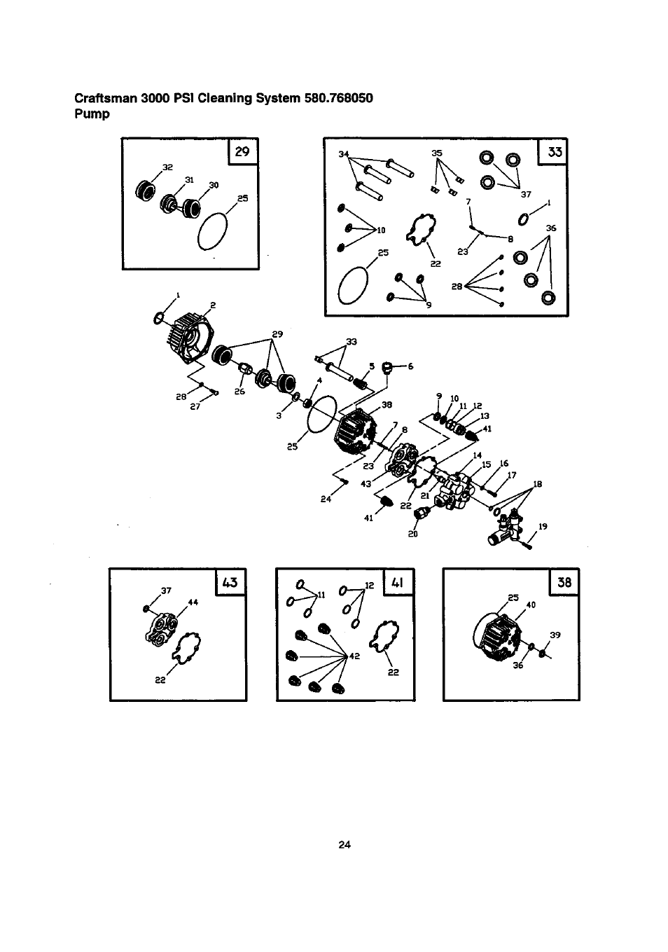 C> “o | Sears 580.768050 User Manual | Page 24 / 30