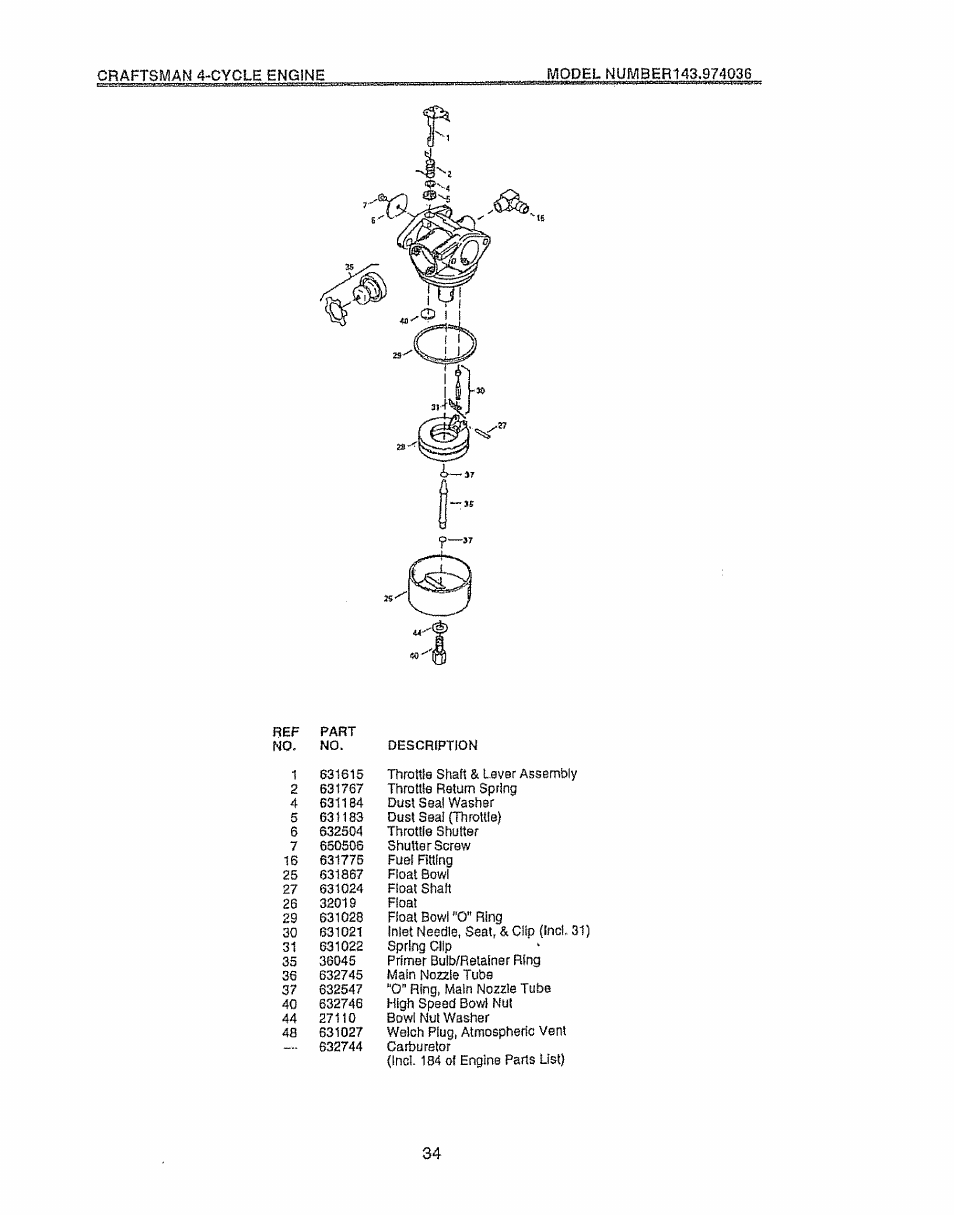 Sears EZ3 917.387023 User Manual | Page 34 / 36