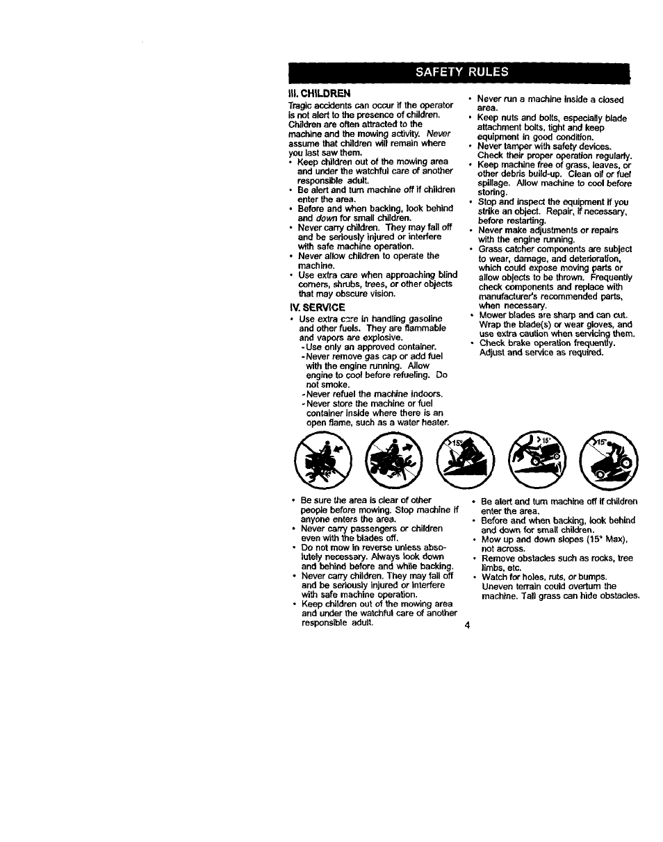 Safety rules | Sears 917.275223 User Manual | Page 4 / 64
