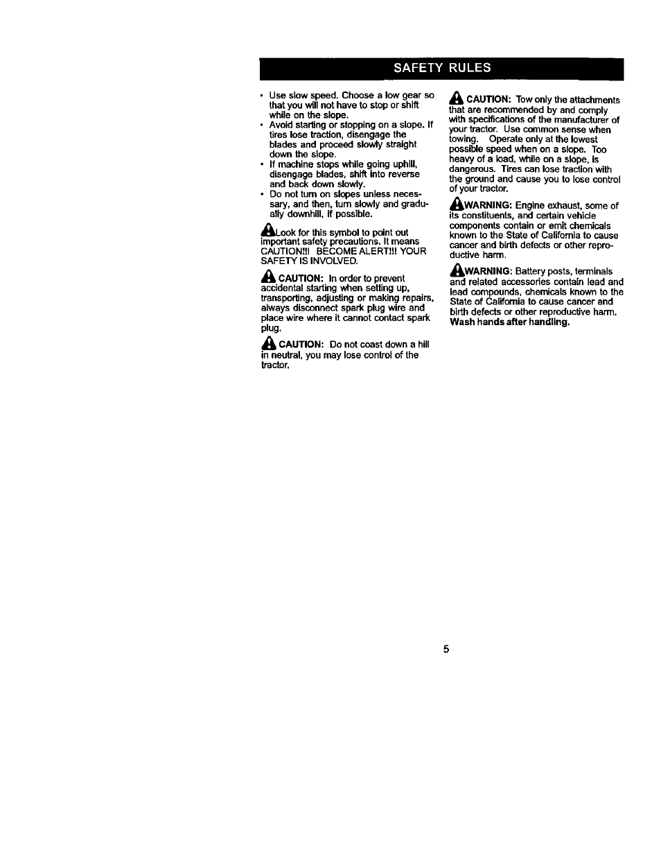 Sears 917.275223 User Manual | Page 5 / 64