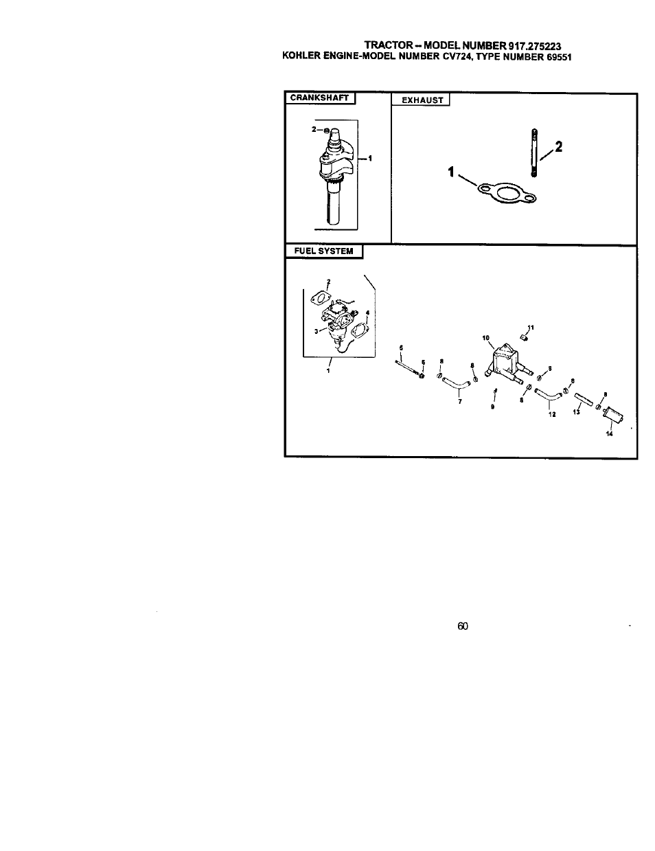Sears 917.275223 User Manual | Page 60 / 64
