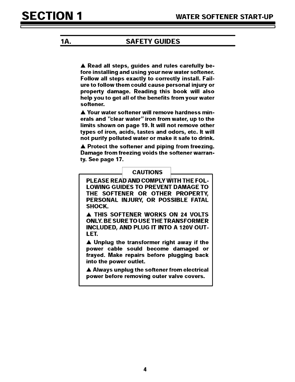 Safety guides | Sears 625.34855 User Manual | Page 4 / 32