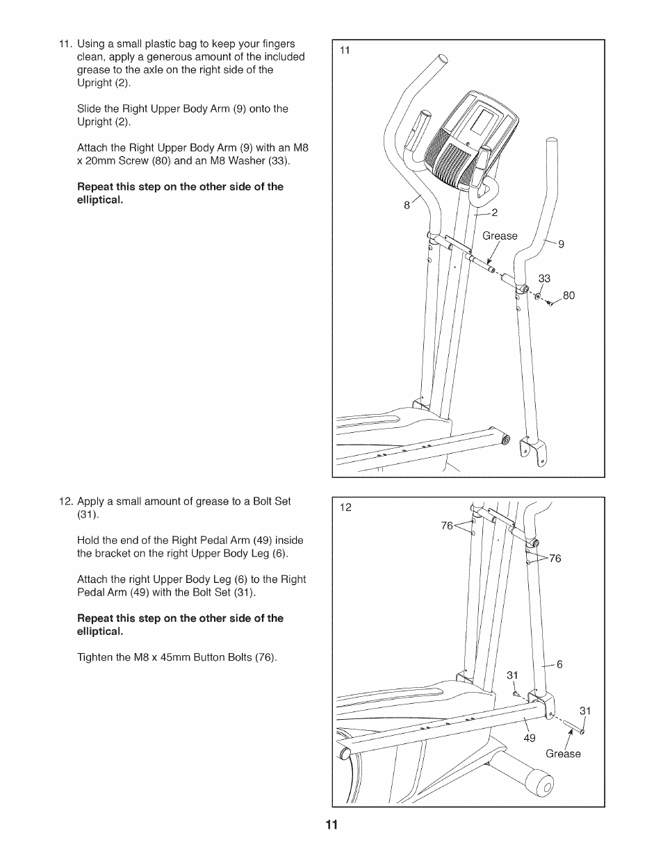 Sears 831.23953.0 User Manual | Page 11 / 28