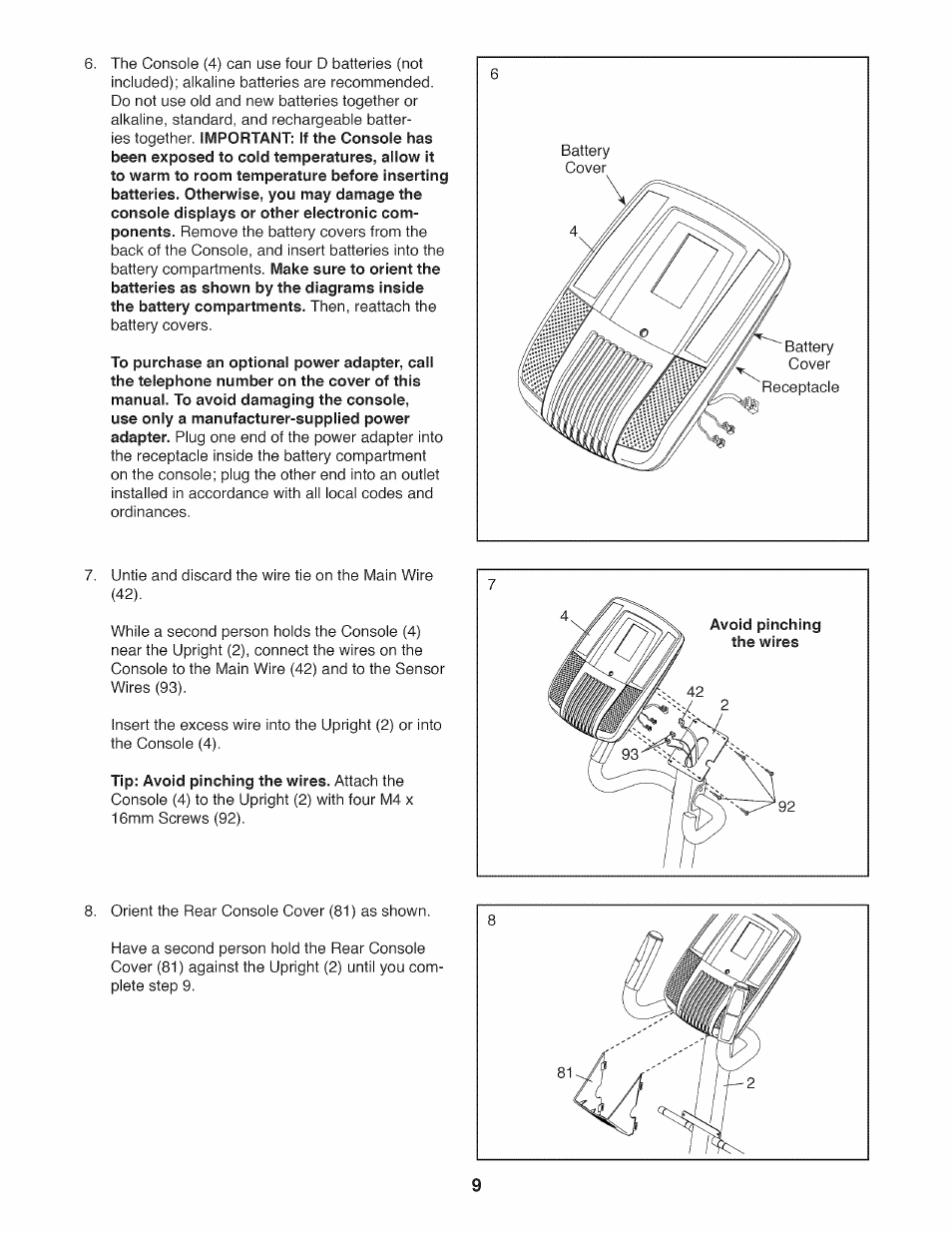 Sears 831.23953.0 User Manual | Page 9 / 28