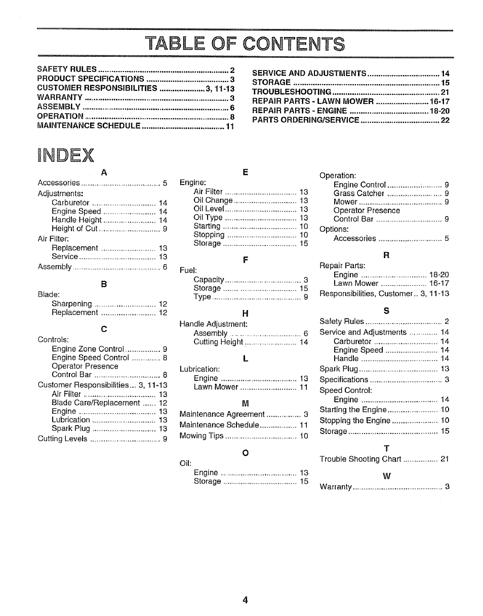 Sears EZ3 917.38713 User Manual | Page 4 / 22
