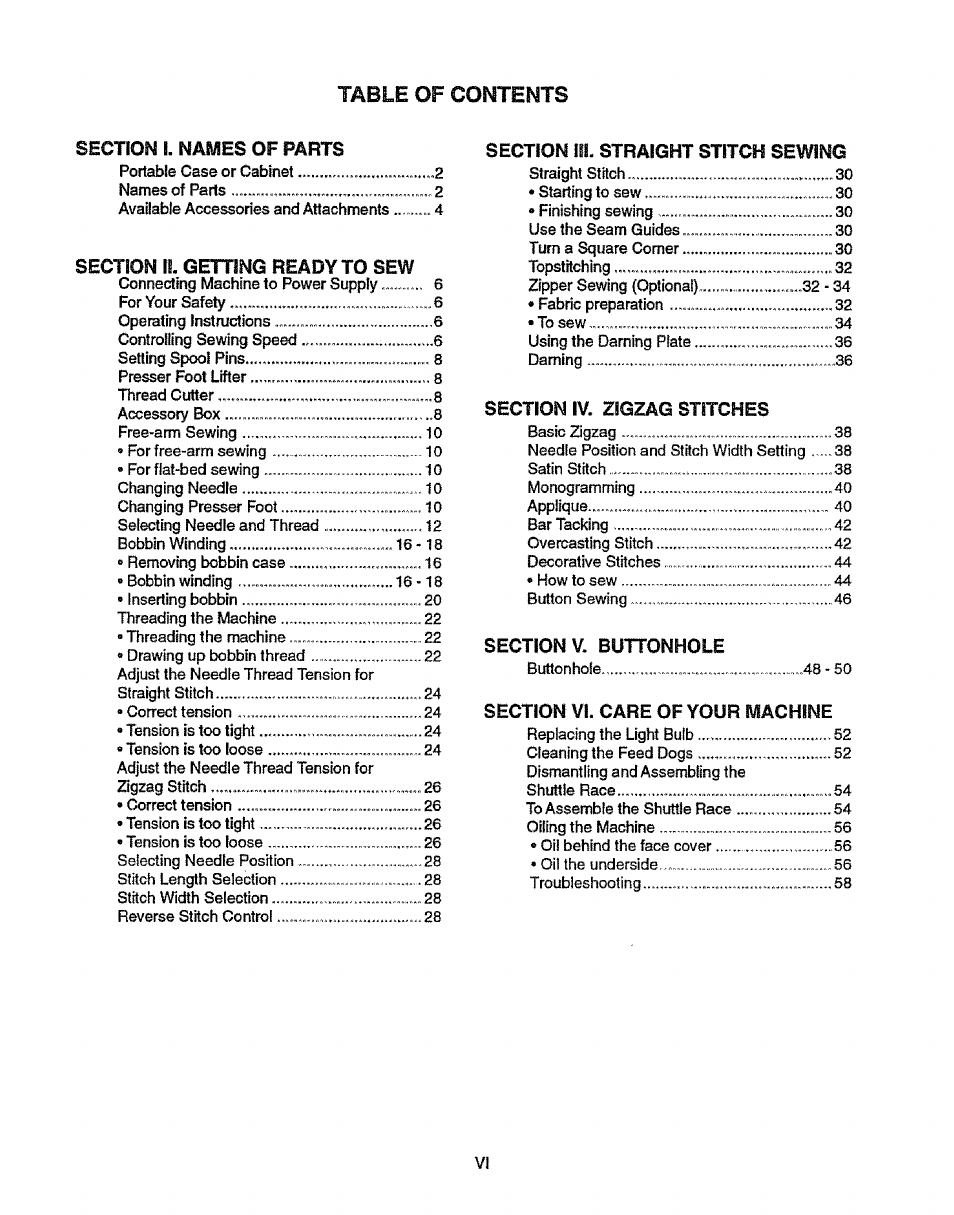 Sears 38512102 User Manual | Page 7 / 69