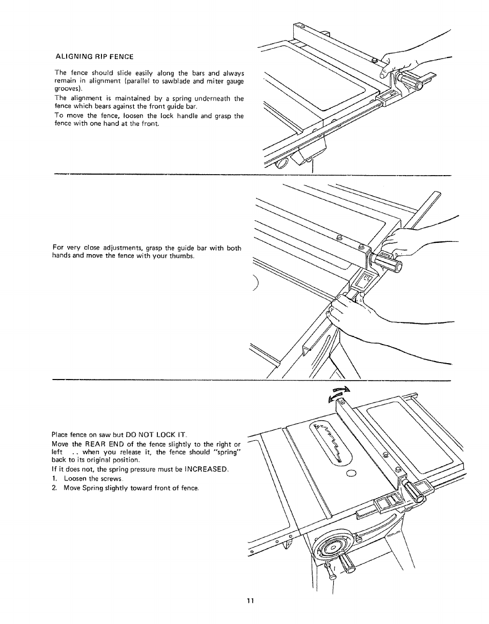 Sears 113242502 User Manual | Page 11 / 40