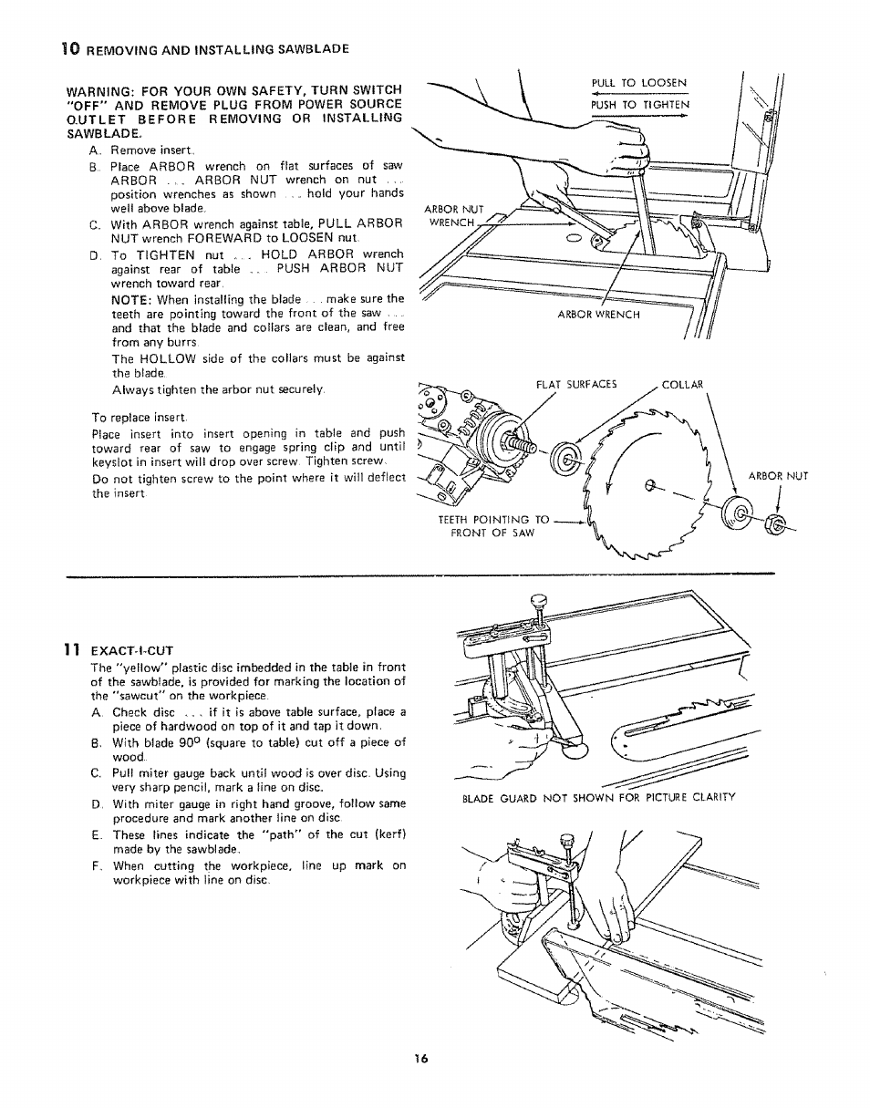 Sears 113242502 User Manual | Page 16 / 40