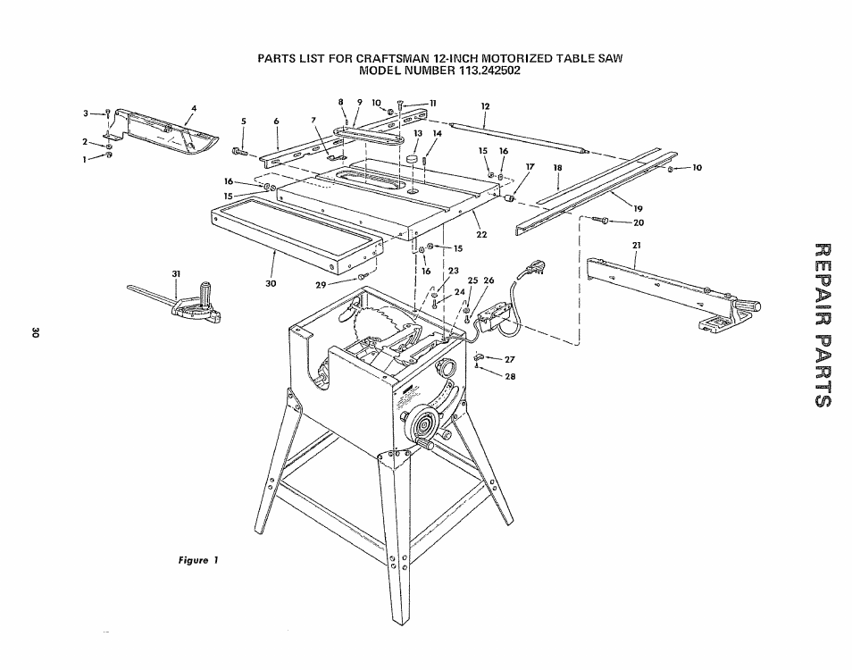 Sears 113242502 User Manual | Page 30 / 40