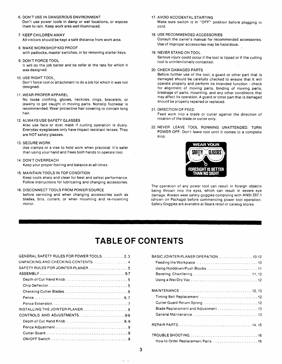 Sears 149.23632 User Manual | Page 3 / 16