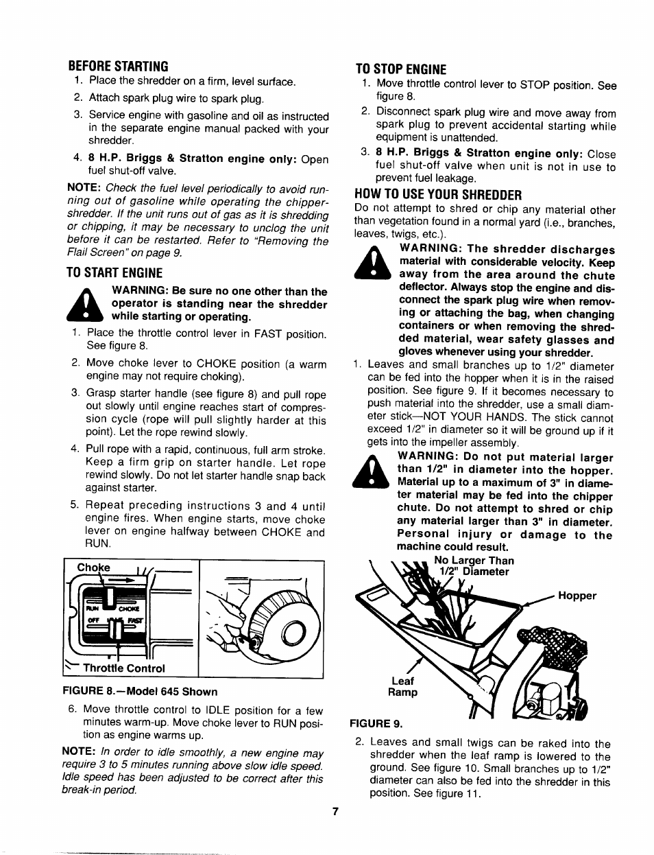 Sears 645B User Manual | Page 7 / 12