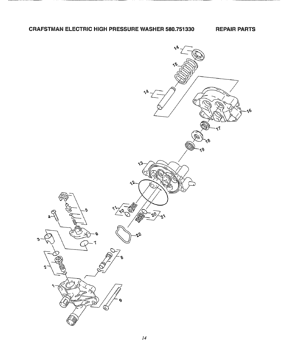 Sears 580.75133 User Manual | Page 14 / 18