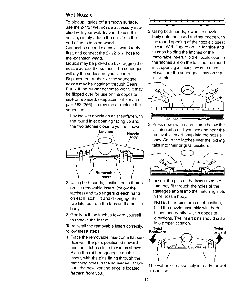 Sears Craftsman 113.177035 User Manual | Page 12 / 16